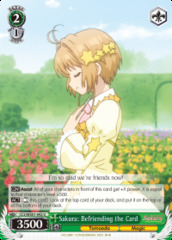 Sakura: Befriending the Card - CCS/WX01-042 - U