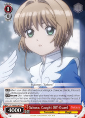 Sakura: Caught Off-Guard - CCS/WX01-070 - C