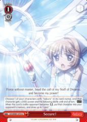 Secure! - CCS/WX01-072 - U