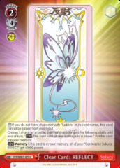 Clear Card: REFLECT - CCS/WX01-073 - U