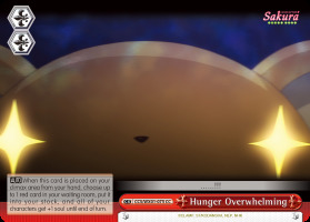 Hunger Overwhelming - CCS/WX01-075 - CC