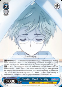 Yukito: Dual Identity - CCS/WX01-084 - R