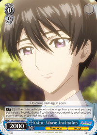 Kaito: Warm Invitation - CCS/WX01-090 - C