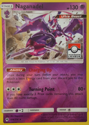 Naganadel - 108/214 - Pokemon League Promo