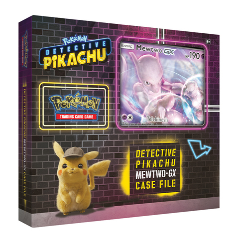 Detective Pikachu Mewtwo GX Box