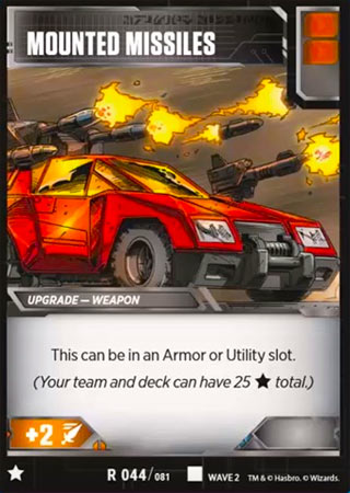 Mounted Missles
