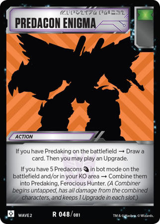 Predacon Enigma