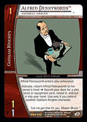 Alfred Pennyworth, Faithful Friend - Foil