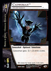 Catwoman, Feline Fatale - Foil