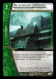 Blackgate Prison, Maximum Security - Foil