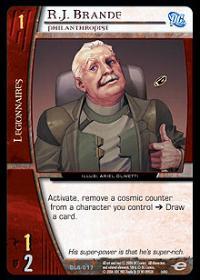 R.J. Brande, Philanthropist - Foil