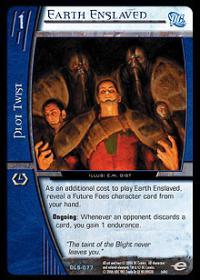 Earth Enslaved - Foil