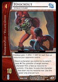 Knockout, Female Fury - Foil