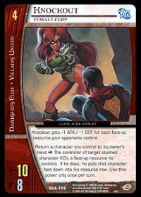 Knockout, Female Fury - Foil