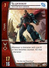 Superboy, Yellow Sun Armor - Foil