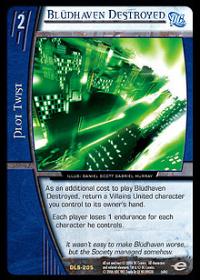Bludhaven Destroyed - Foil