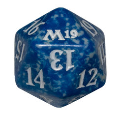 Magic Spindown Die - Core Set 2019 - Blue