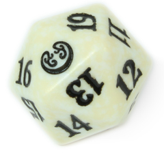 Magic Spindown Die - Kaladesh - White