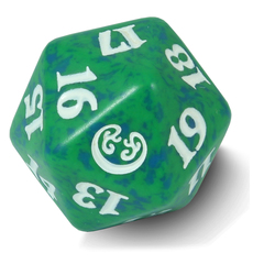 Magic Spindown Die - Kaladesh - Green