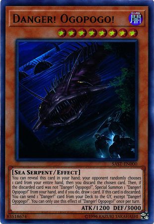 Danger! Ogopogo! - SAST-EN000 - Ultra Rare - Unlimited Edition