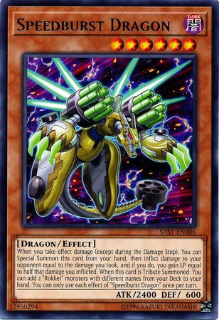 Speedburst Dragon - SAST-EN006 - Rare - Unlimited Edition