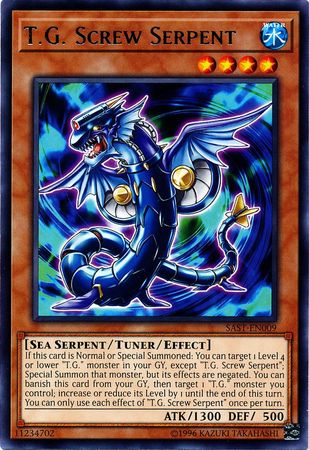 T.G. Screw Serpent - SAST-EN009 - Rare - Unlimited Edition