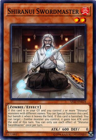 Shiranui Swordmaster - SAST-EN018 - Common - Unlimited Edition