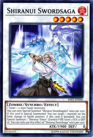 Shiranui Swordsaga - SAST-EN040 - Common - Unlimited Edition