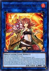 Hiita the Fire Charmer, Ablaze - SAST-EN056 - Rare - Unlimited Edition