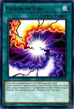 Fusion of Fire - SAST-EN057 - Rare - Unlimited Edition