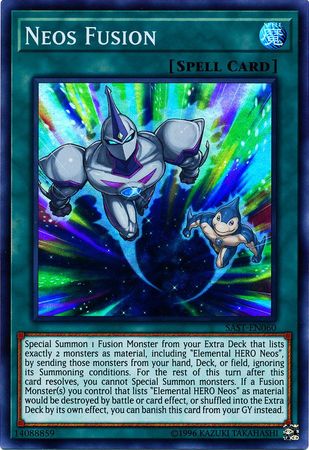 Neos Fusion - SAST-EN060 - Super Rare - Unlimited Edition