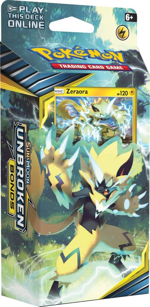 Sun & Moon - Unbroken Bonds - Zeraora Lightning Loop Theme Deck