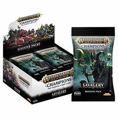 Warhammer Age of Sigmar: Champions - Savagery Booster Box