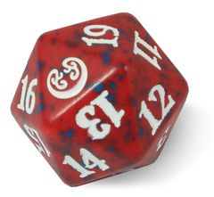 Magic Spindown Die - Kaladesh - Red