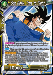 Son Goku, Time to Fight - SD8-07 - ST - Parallel Foil