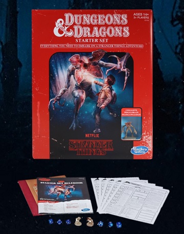 Stranger Things Dungeons deals & Dragons Game Starter Set