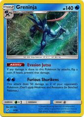 Greninja - 9/18 - Holo Rare