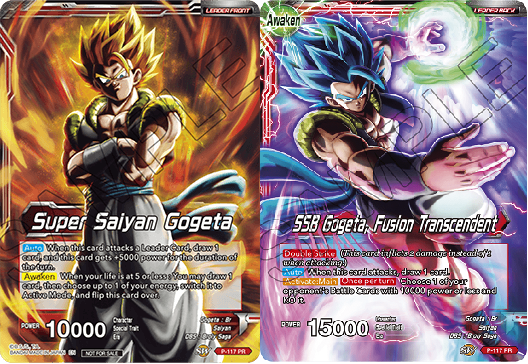 Super Saiyan Gogeta // SSB Gogeta, Fusion Transcendent - P-117 - PR