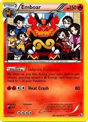 Emboar - 27/113 - Non-Holo Rare Theme Deck Exclusive