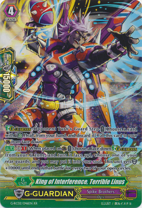 King of Interference, Terrible Linus - G-RC02/046EN - RR