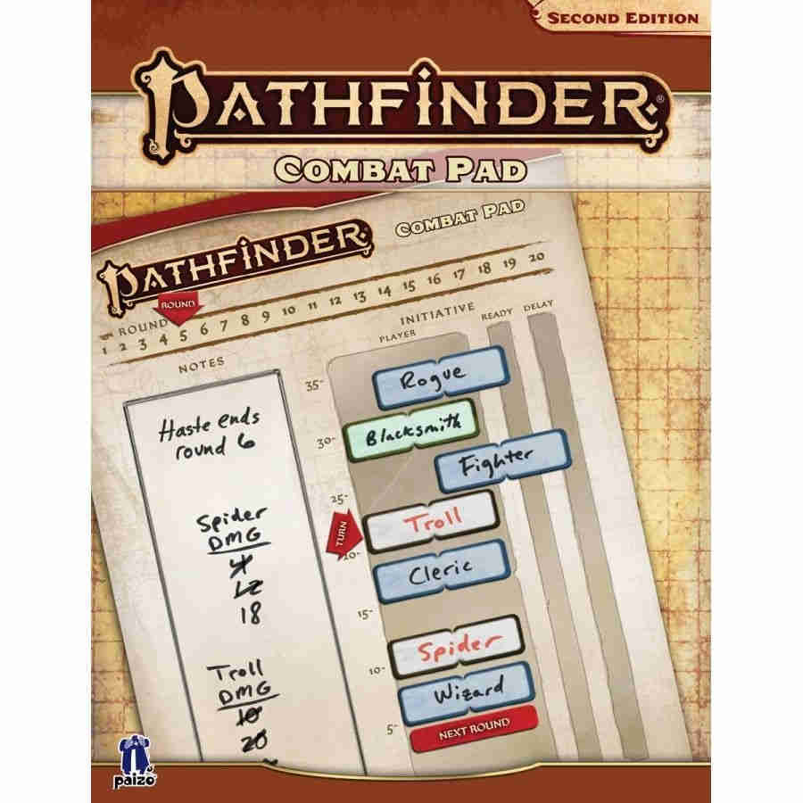 Pathfinder RPG (Second Edition): Combat Pad