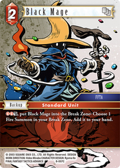 Black Mage - 8-007C - Foil