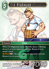 Cid Highwind - 8-054R - Foil