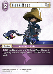 Black Mage - 8-095C - Foil