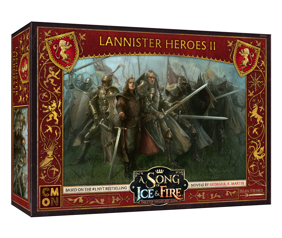 A Song of Ice & Fire - Tabletop Miniatures Game - Lannister Heroes II