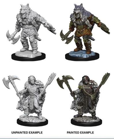 D&D Nolzurs Marvelous Miniatures: Male Half-Orc Barbarian