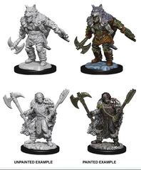 D&D Nolzur's Marvelous Miniatures: Half-Orc Barbarian (Male) (73704)