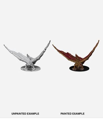 D&D Nolzurs Marvelous Miniatures: Young Brass Dragon
