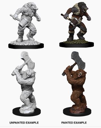 D&D Nolzurs Marvelous Miniatures: Wereboar & Werebear