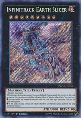 Infinitrack Earth Slicer - INCH-EN009 - Secret Rare - 1st Edition